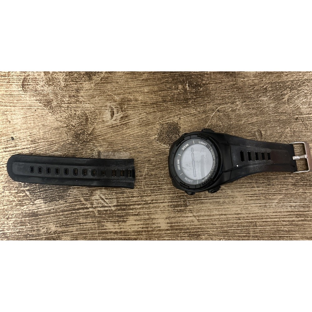 Aquaforce US Air Force Men's Black Rubber Strap Digital Watch‎ See Desc